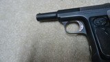 BEAUTIFUL CONDITION SAVAGE MODEL 1917 10-SHOT .32 ACP AUTO PISTOL, #259XXX, MADE 1922-1926 - 12 of 13