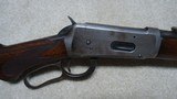 RARE DELUXE 1894 SADDLE RING CARBINE WITH CHECKERED PISTOL GRIP STOCK AND FOREND, MADE 1908 - 3 of 24