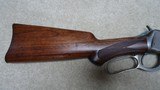 RARE DELUXE 1894 SADDLE RING CARBINE WITH CHECKERED PISTOL GRIP STOCK AND FOREND, MADE 1908 - 7 of 24