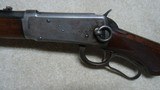 RARE DELUXE 1894 SADDLE RING CARBINE WITH CHECKERED PISTOL GRIP STOCK AND FOREND, MADE 1908 - 4 of 24