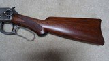 RARE DELUXE 1894 SADDLE RING CARBINE WITH CHECKERED PISTOL GRIP STOCK AND FOREND, MADE 1908 - 12 of 24