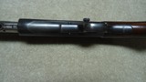 CLASSIC PRE-WAR MODEL 14 SLIDE ACTION RIFLE IN DESIRABLE .35 REMINGTON CALIBR, #124XXX, MADE 1913-1934. - 6 of 21