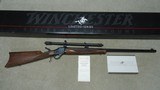 WINCHESTER "LIMITED SERIES" 1885 SINGLE SHOT HIGH WALL RIFLE IN .32-40 CAL, FITTED WITH A WM. MALCOLM 3X SCOPE - 1 of 23