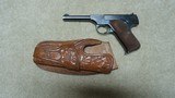 PRE-WAR COLT WOODSMAN .22 AUTO PISTOL, 4 1/2" BARREL, #142XXX, MADE 1940 - 1 of 17