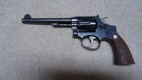 PRE-WAR TARGET SIGHTED MODEL 1905 .38 HAND EJECTOR FOURTH CHANGE, #463XXX - 1 of 14