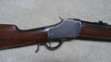 EARLY MODEL 1885 HIGHWALL SPORTER IN .40-70 SS (SHARPS STRAIGHT) CALIBER, #11XXX, MADE 1887 - 3 of 20