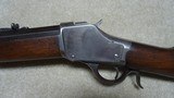 EARLY MODEL 1885 HIGHWALL SPORTER IN .40-70 SS (SHARPS STRAIGHT) CALIBER, #11XXX, MADE 1887 - 4 of 20