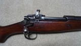 REMINGTON MODEL 30 EXPRESS VERY RARE 20" CARBINE VERSION WITH POLICE DEPARTMENT MARKINGS, .30-06 CALIBER - 3 of 23