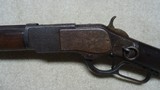 WINCHESTER FIRST MODE OCTAGON RIFLE WITH FACTORY SADDLE RING, #20XXX, MADE 1876. - 4 of 20