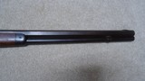 WINCHESTER FIRST MODE OCTAGON RIFLE WITH FACTORY SADDLE RING, #20XXX, MADE 1876. - 9 of 20