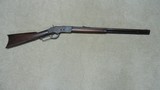 WINCHESTER FIRST MODE OCTAGON RIFLE WITH FACTORY SADDLE RING, #20XXX, MADE 1876. - 1 of 20