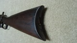WINCHESTER FIRST MODE OCTAGON RIFLE WITH FACTORY SADDLE RING, #20XXX, MADE 1876. - 10 of 20