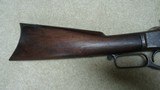 WINCHESTER FIRST MODE OCTAGON RIFLE WITH FACTORY SADDLE RING, #20XXX, MADE 1876. - 7 of 20