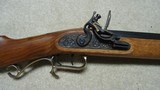 DISCONTINUED THOMPSON-CENTER FLINTLOCK HAWKEN MUZZLE LOADING 50 CALIBER HALF-STOCK RIFLE WITH BOX ETC. - 3 of 19