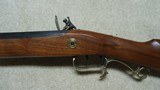 DISCONTINUED THOMPSON-CENTER FLINTLOCK HAWKEN MUZZLE LOADING 50 CALIBER HALF-STOCK RIFLE WITH BOX ETC. - 4 of 19