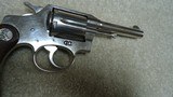 HIGH CONDITION, RARE NICKEL FINISH .32-20 CALIBER POLICE POSITIVE SPECIAL, 4" BARREL, #330XXX, MADE 1926 - 13 of 16