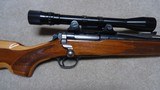CLASSIC REMINGTON MOD. 600 MAGNUM IN 6.5 REM MAG CALIBER,  COMPLETE WITH BAUSCH & LOMB BALVAR 5 SCOPE, - 3 of 18