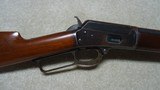 VERY FINE CONDITION MARLIN MODEL 1889 ROUND BARREL RIFLE IN SCARCE .32-20 CALIBER, #95XXX, MADE 1893. - 3 of 20