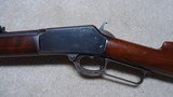 VERY FINE CONDITION MARLIN MODEL 1889 ROUND BARREL RIFLE IN SCARCE .32-20 CALIBER, #95XXX, MADE 1893. - 4 of 20