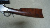 MODEL 1885 HIGHWALL WITH 26" No. 1 CONTOUR OCTAGON BARREL, RELINED TO .22 HORNET, #43XXX, MADE 1890 - 11 of 22