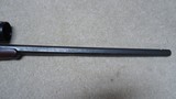 MODEL 1885 HIGHWALL WITH 26" No. 1 CONTOUR OCTAGON BARREL, RELINED TO .22 HORNET, #43XXX, MADE 1890 - 9 of 22