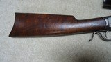MODEL 1885 HIGHWALL WITH 26" No. 1 CONTOUR OCTAGON BARREL, RELINED TO .22 HORNET, #43XXX, MADE 1890 - 7 of 22