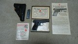 MINTY, FACTORY BOXED EARLY REMINGTON MODEL 51 .380 AUTO PISTOL, #30XXX, MADE 1920s , HOLSTER AND EXTRA MAG - 1 of 21
