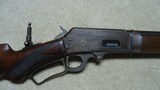  FULL DELUXE MARLN TAKEDOWN 1893 1/2 OCTAGON RIFLE IN SCARCE .32 H.P.S. CALIBER, #347XXX, MADE 1906 - 3 of 21