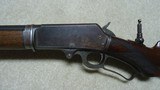  FULL DELUXE MARLN TAKEDOWN 1893 1/2 OCTAGON RIFLE IN SCARCE .32 H.P.S. CALIBER, #347XXX, MADE 1906 - 4 of 21