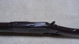 FINE CONDITION SPECIAL ORDER 28" EXTRA LONG OCTAGON BARREL 18-40 CALIBER RIFLE WITH SET TRIGGER - 5 of 20