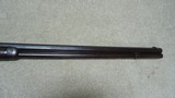 FINE CONDITION SPECIAL ORDER 28" EXTRA LONG OCTAGON BARREL 18-40 CALIBER RIFLE WITH SET TRIGGER - 9 of 20