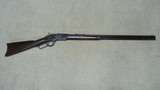 FINE CONDITION SPECIAL ORDER 28" EXTRA LONG OCTAGON BARREL 18-40 CALIBER RIFLE WITH SET TRIGGER - 1 of 20