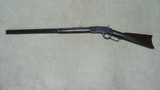 FINE CONDITION SPECIAL ORDER 28" EXTRA LONG OCTAGON BARREL 18-40 CALIBER RIFLE WITH SET TRIGGER - 2 of 20