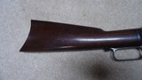FINE CONDITION SPECIAL ORDER 28" EXTRA LONG OCTAGON BARREL 18-40 CALIBER RIFLE WITH SET TRIGGER - 7 of 20