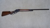 FINE CONDITION 1887 12 GA LEVER ACTION SHOTGUN WITH SPECIAL ORDER LONG 32" BARREL, #36XXX, MADE 1891 - 1 of 21