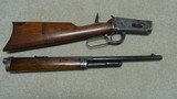 1894 SPECIAL ORDER TAKEDOWN SHORT RIFLE, 20" HALF OCT., HALF MAGAZINE, .30 WCF,  #161XXX MADE 1902, LETTER - 22 of 22