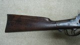 HEAVILY FRONTIER USED SHARPS 1859 CIVIL WAR CARBINE CONVERTED TO .50-70 FOR INDIAN WAR USAGE - 7 of 19