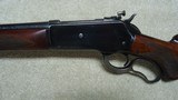 EXCELLENT PRE-WAR MODEL 71 DELUXE .348 WCF RIFLE, #21XXX, MADE 1941. - 4 of 18
