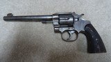 SELDOM SEEN TARGET FLAT TOP NEW SERVICE REVOLVER IN .44 RUSSIAN CALIBER, #26XXX, MADE 1911, WITH COLT LETTER. - 1 of 14