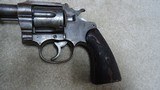 SELDOM SEEN TARGET FLAT TOP NEW SERVICE REVOLVER IN .44 RUSSIAN CALIBER, #26XXX, MADE 1911, WITH COLT LETTER. - 10 of 14