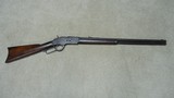 FINE CONDITION CLASSIC 1873 OCTAGON RIFLE, .38-40, #542XXX, MADE 1900. - 1 of 21