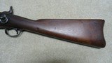 CLASSIC INDIAN WARS SPRINGFIELD 1879 TRAPDOOR .45-70 CARBINE, #141XXX, MADE 1881. - 12 of 22