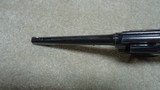 EARLY 1902 1ST CHANGE, .38 SPECIAL MILITARY AND POLICE REVOLVER WITH 6 1/2" BARREL, #54XXX, ONLY MADE 1903-1904 - 4 of 17