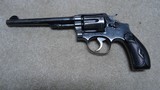EARLY 1902 1ST CHANGE, .38 SPECIAL MILITARY AND POLICE REVOLVER WITH 6 1/2" BARREL, #54XXX, ONLY MADE 1903-1904 - 2 of 17