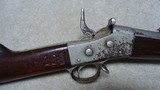 VERY UNUSUAL REMINGTON .50-70 NEW YORK STATE CONTRACT ROLLING BLOCK MILITARY MUSKET IN FULL NICKEL FINISH - 4 of 24