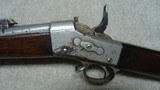 VERY UNUSUAL REMINGTON .50-70 NEW YORK STATE CONTRACT ROLLING BLOCK MILITARY MUSKET IN FULL NICKEL FINISH - 3 of 24