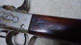 VERY UNUSUAL REMINGTON .50-70 NEW YORK STATE CONTRACT ROLLING BLOCK MILITARY MUSKET IN FULL NICKEL FINISH - 13 of 24
