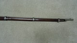 VERY UNUSUAL REMINGTON .50-70 NEW YORK STATE CONTRACT ROLLING BLOCK MILITARY MUSKET IN FULL NICKEL FINISH - 10 of 24