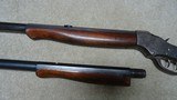 SPECIAL ORDER STEVENS No. 45 "RANGE MOD."44-1/2 ACTION, WITH EXTRA BARREL AND DOUBLE SET TRIGGERS - 12 of 22