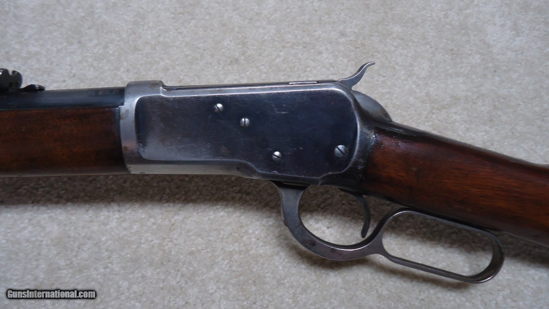 SPECIAL ORDER 1892 .38-40 ROUND NICKEL STEEL BARREL RIFLE